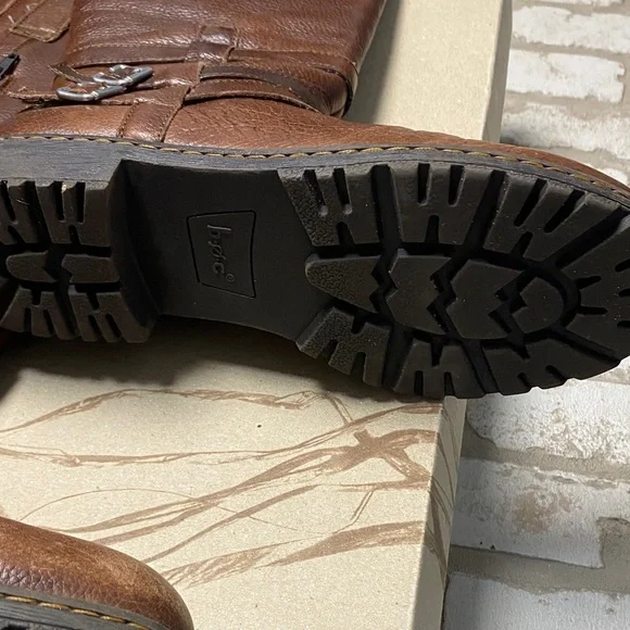 boc Brown Heeled Boots - Picture 3 of 11